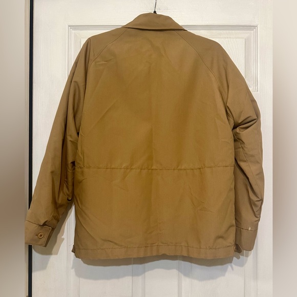 Vintage London Fog Men's Weatherwear (40 reg) Brown Short Trench Coat w/Lining - Picture 4 of 10